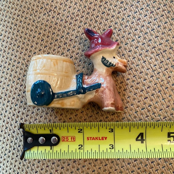 Small vintage donkey toothpick holder - Picture 5 of 9